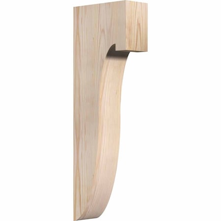 Ekena Millwork Del Monte Smooth Corbel, Douglas Fir, 3 1/2"W x 8"D x 24"H COR04X08X24DEL00SDF